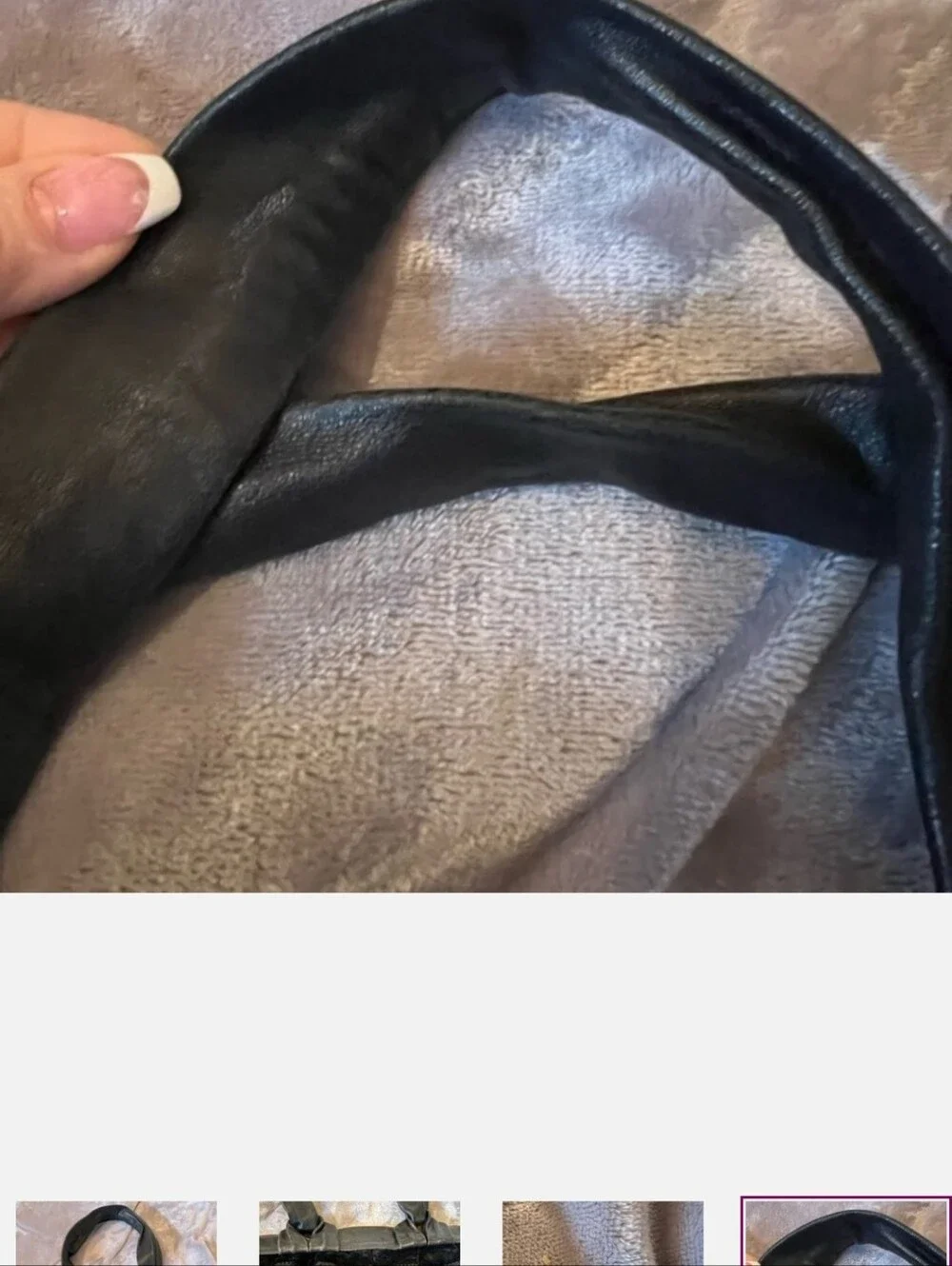 Braccialini black bag